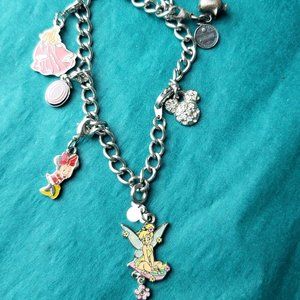 3/10$ Vintage disney charm bracelet